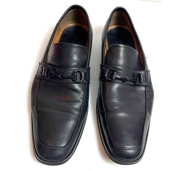 Blake McKay Black Savine Bit Leather Loafer Size 8.5 main image 13